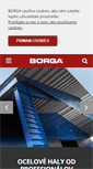 Mobile Screenshot of borga.sk
