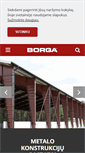 Mobile Screenshot of borga.lt